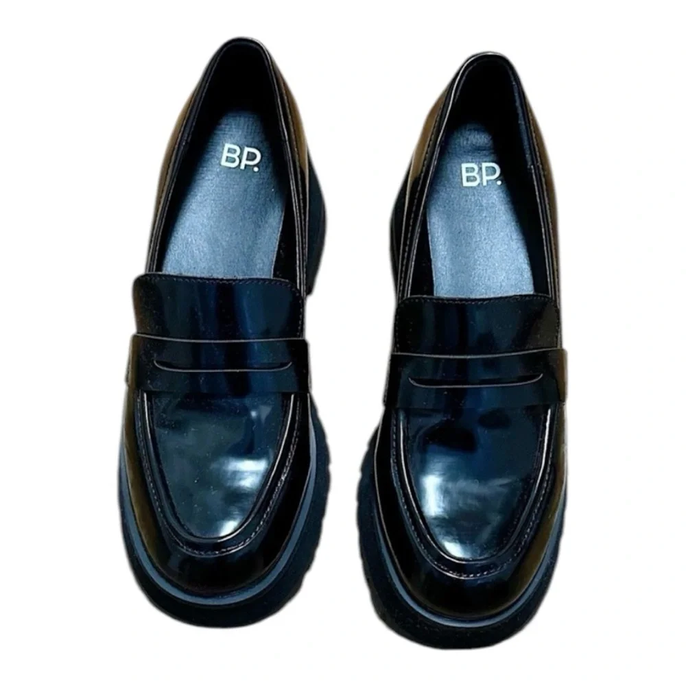 BP. Platform loafers